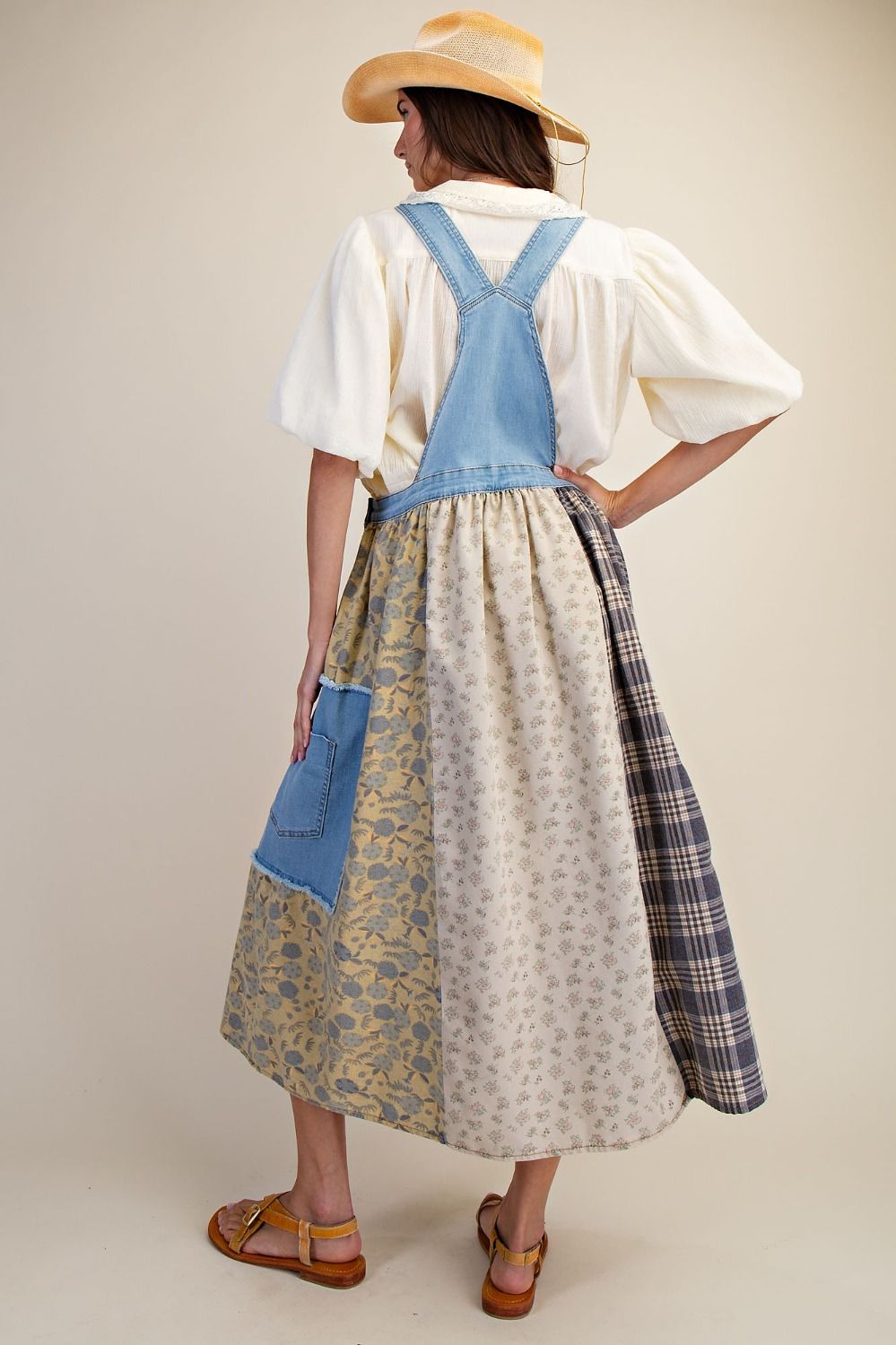 Woman Wash Denim Skirtalls