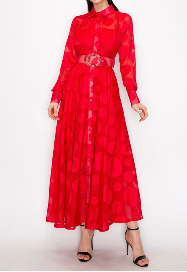 The Red Maxi Dress - Bella Boutique & Bellasbylola.com