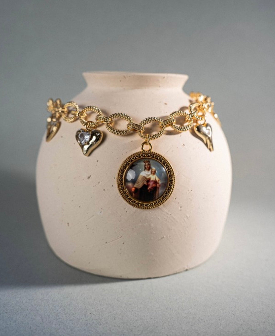 Collar Nuestra Señora del Carmen - -Made in Malaga Spain - High Quality Materials