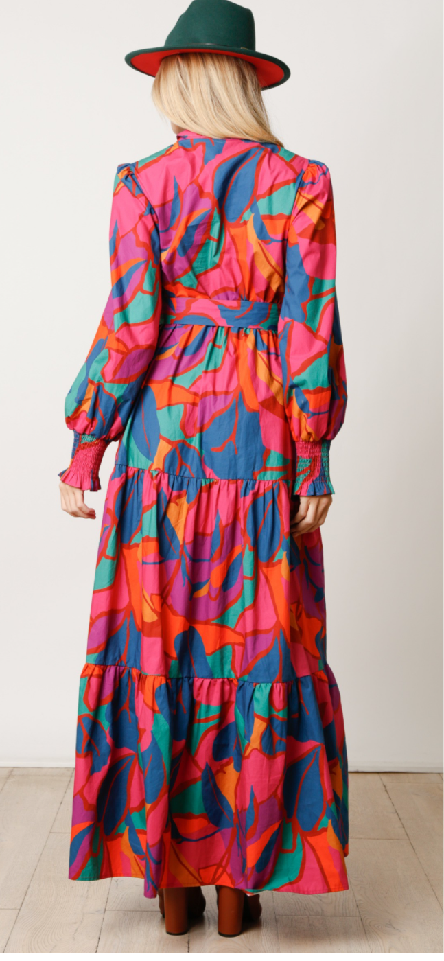 Button Down Shirts Maxi Dress - Tax Included