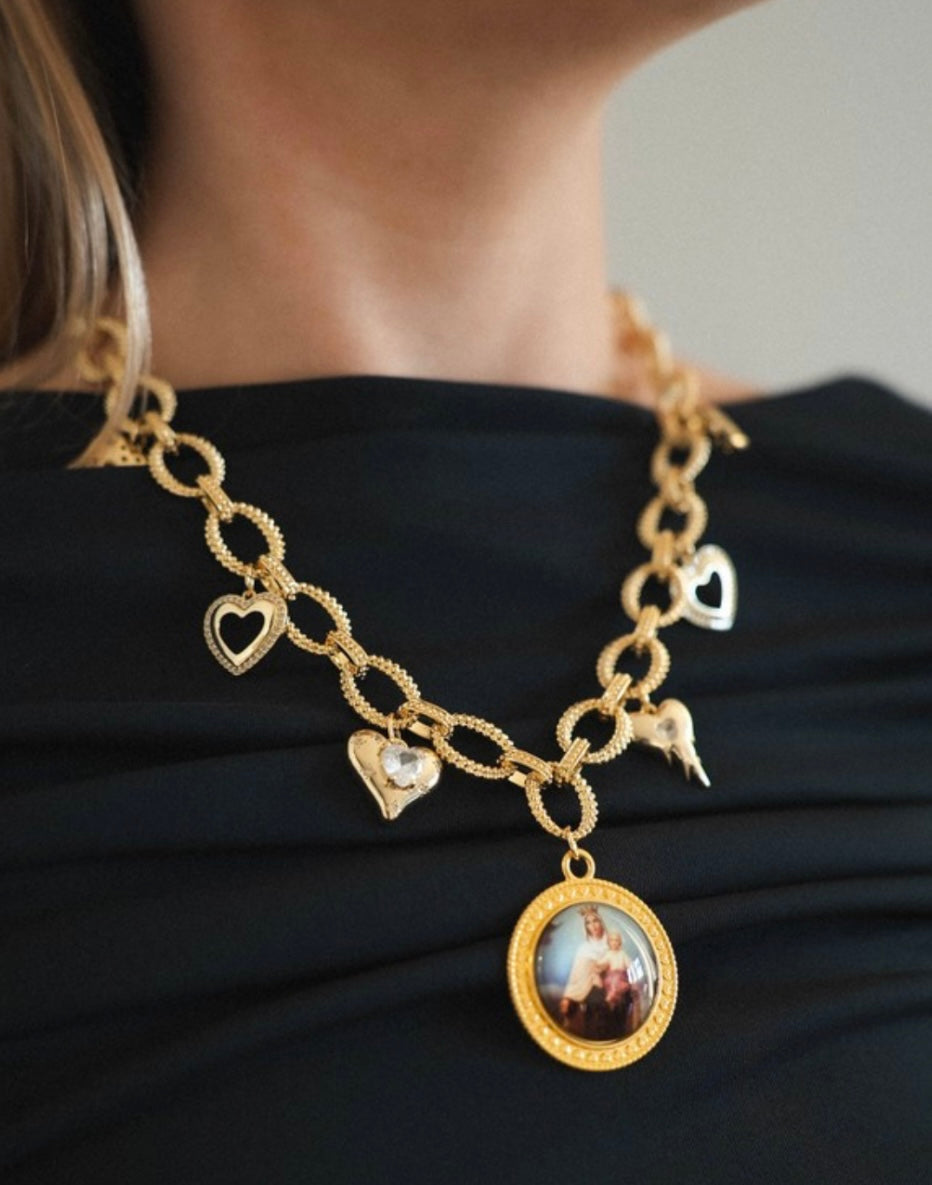 Collar Nuestra Señora del Carmen - -Made in Malaga Spain - High Quality Materials