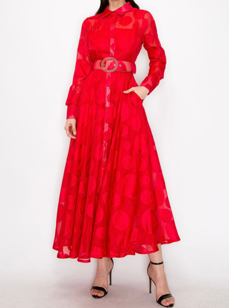 The Red Maxi Dress - Bella Boutique & Bellasbylola.com