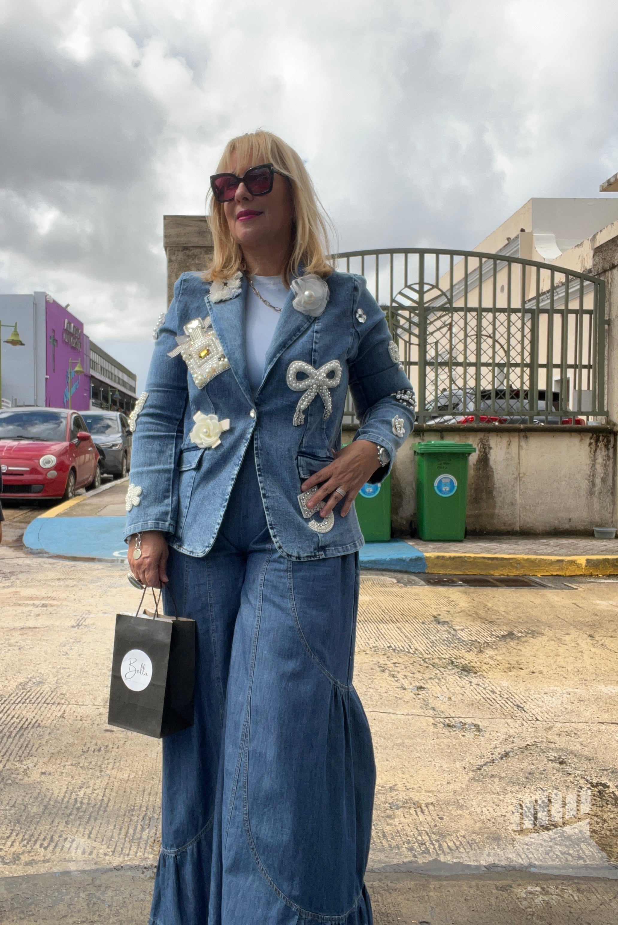 Like Channel Denim Blazer - True to size