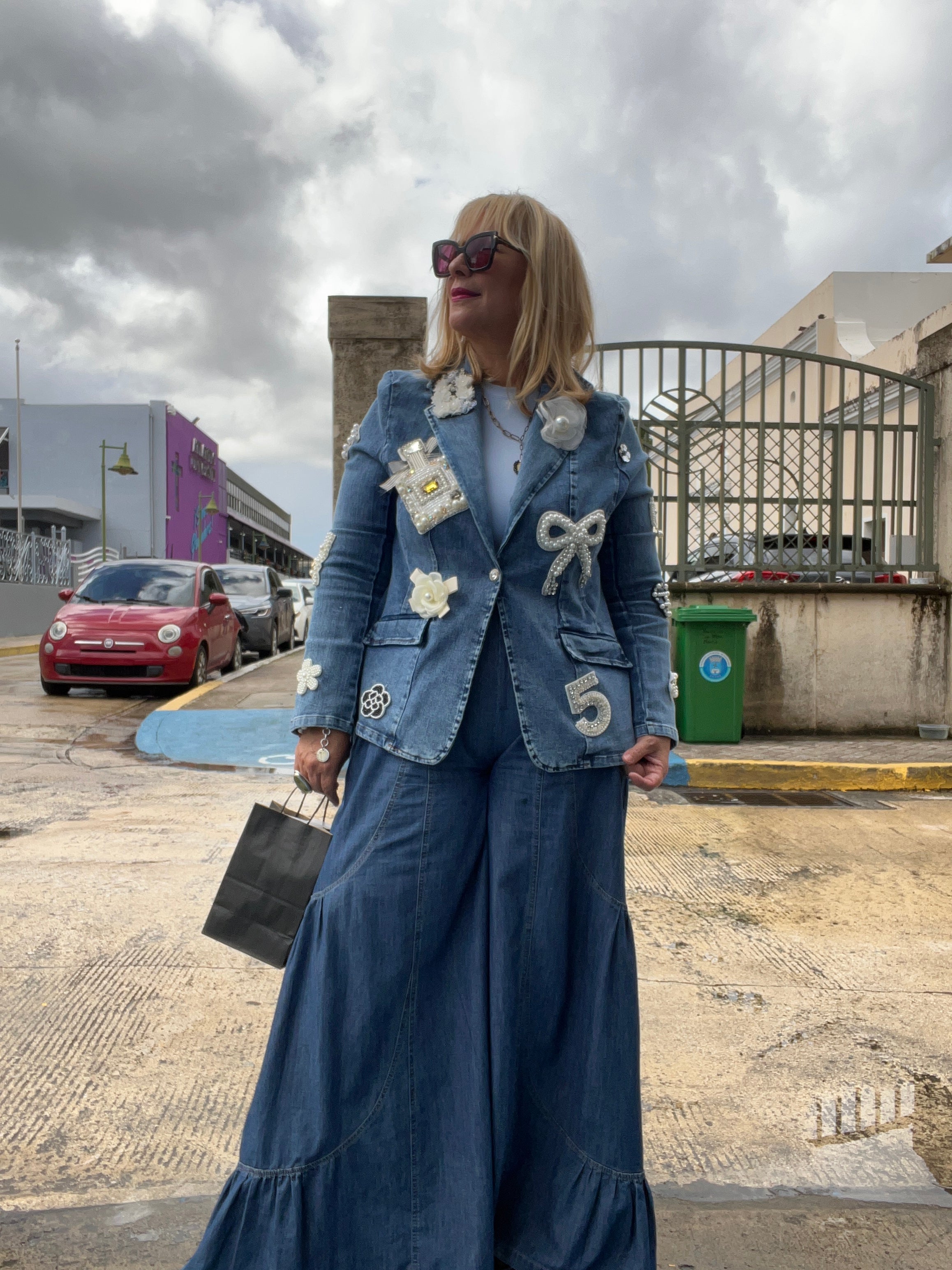 Like Channel Denim Blazer - True to size