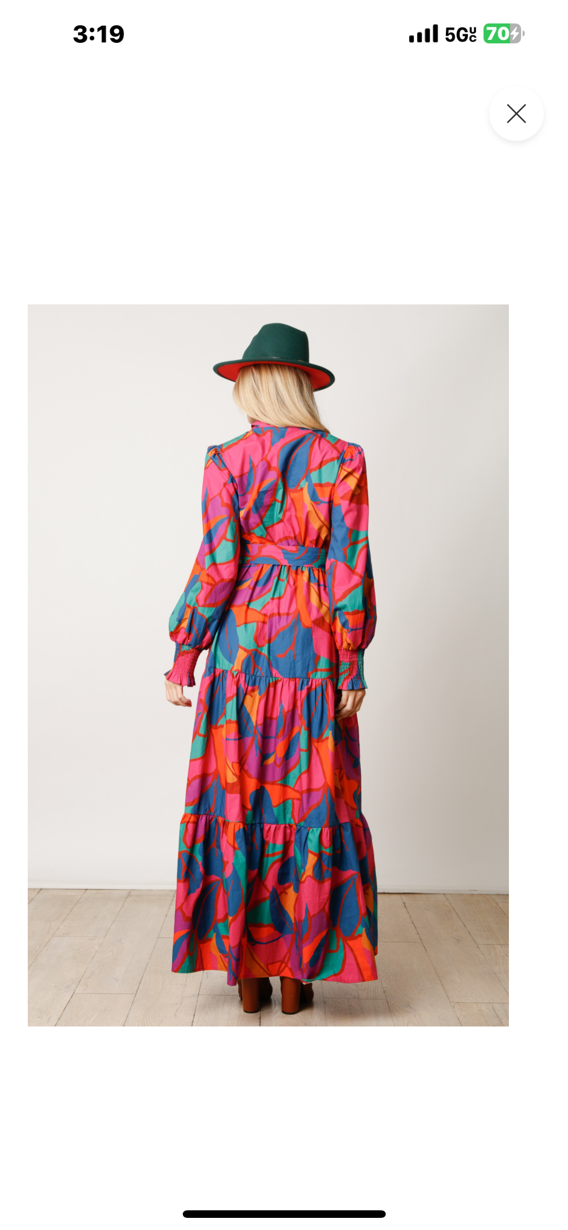 Button Down Shirts Maxi Dress - Tax Included