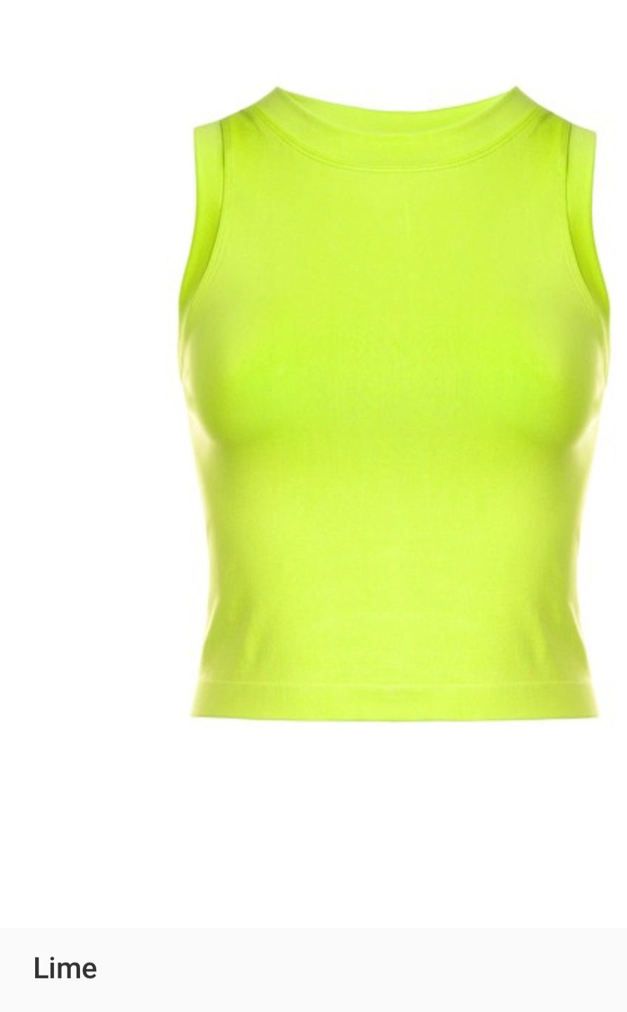 Super Stretchy Seamless Tank - One Size Fits All XS to XL 🌟 - Bella Boutique & Bellasbylola.com