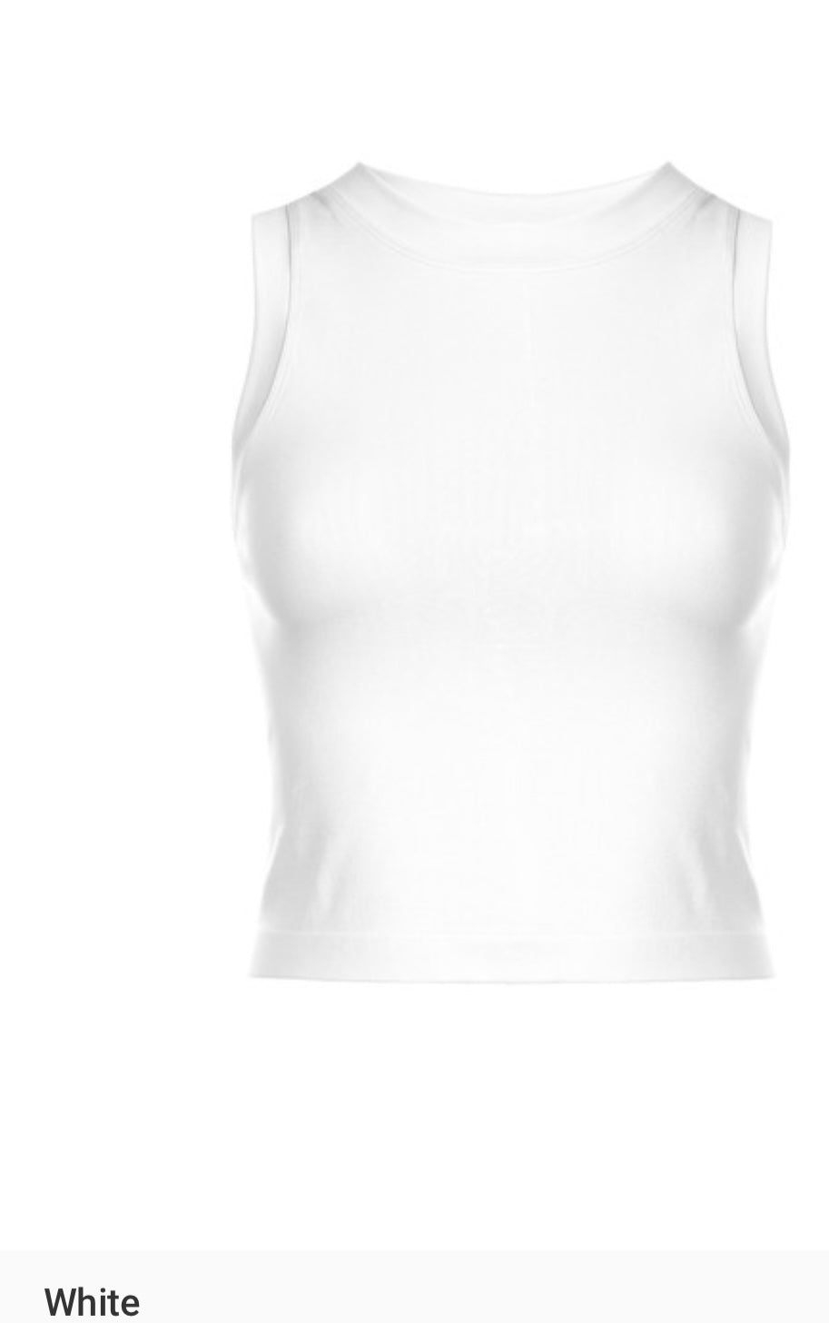 Super Stretchy Seamless Tank - One Size Fits All XS to XL 🌟 - Bella Boutique & Bellasbylola.com