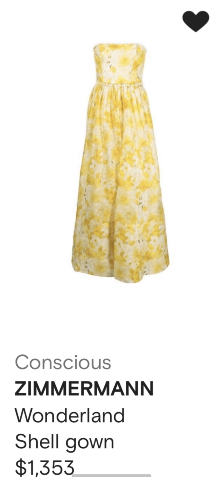 Beautiful Yellow Dress - Zimmermann Inspire - š - Bella Boutique & Bellasbylola.com