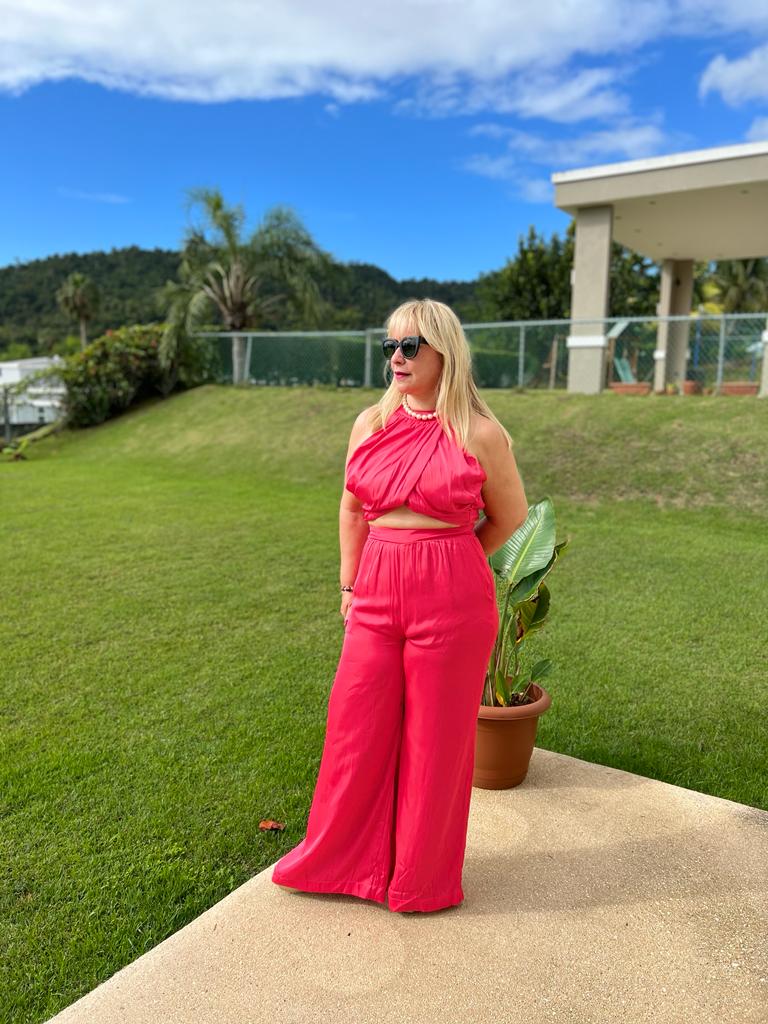 Monica Pink Punch Top - Bella Boutique & Bellasbylola.com