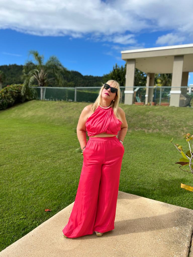 Monica Pink Punch Top - Bella Boutique & Bellasbylola.com