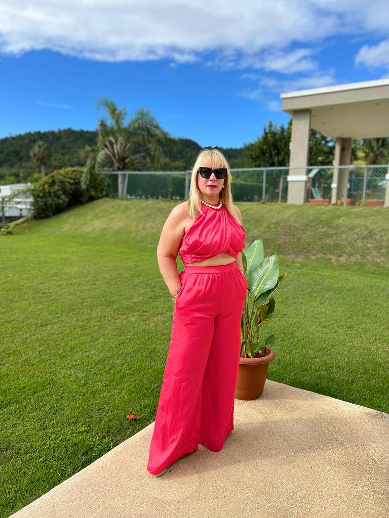 Monica Pink Punch Top - Bella Boutique & Bellasbylola.com