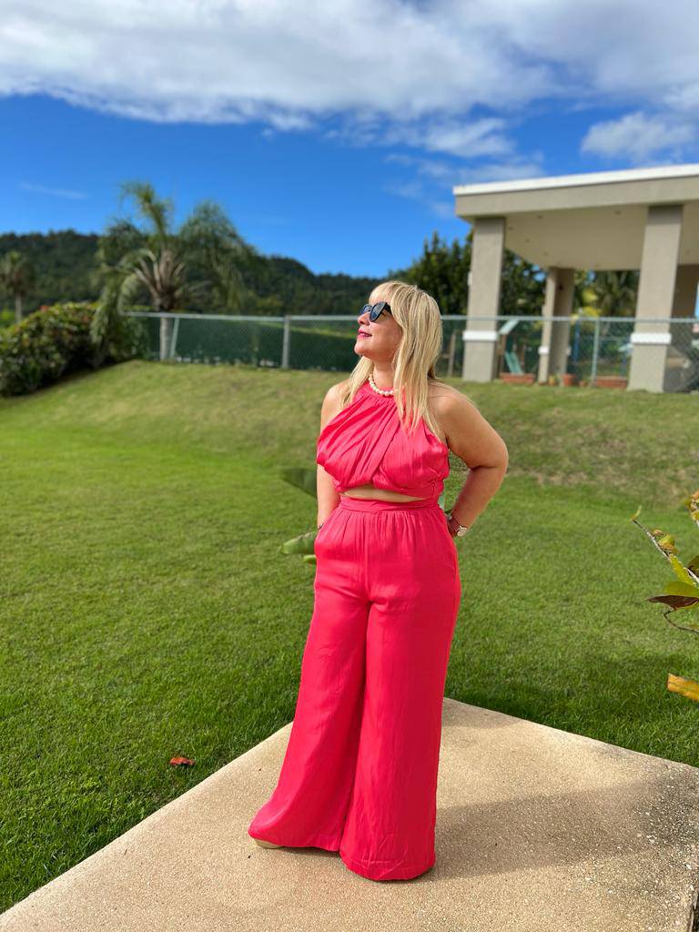 Monica Pink Punch Top - Bella Boutique & Bellasbylola.com