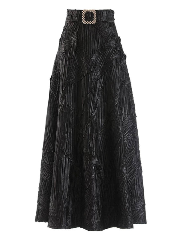 Exquisite Black Midi Skirt - Bella Boutique & Bellasbylola.com