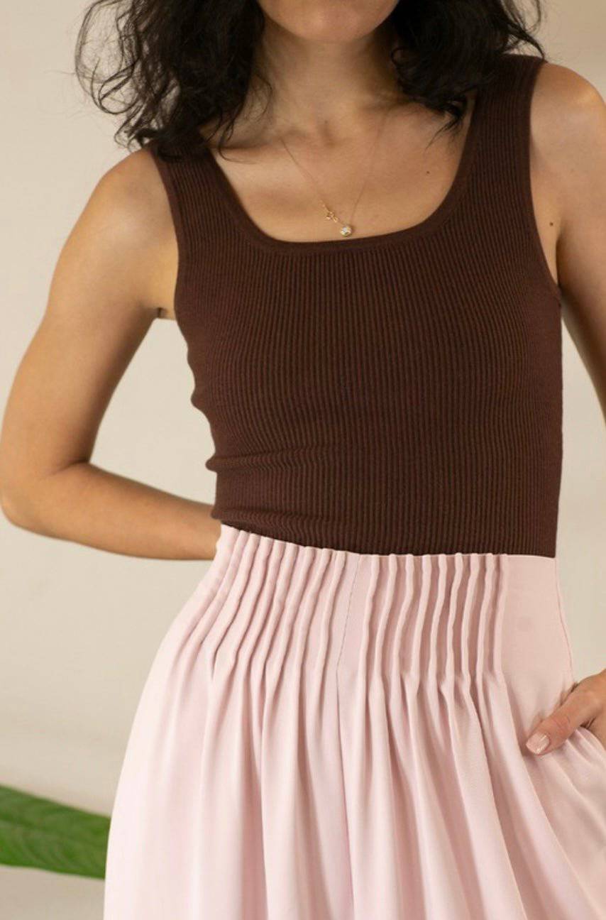 Knitted Square Neck Premium Top - Bella Boutique & Bellasbylola.com