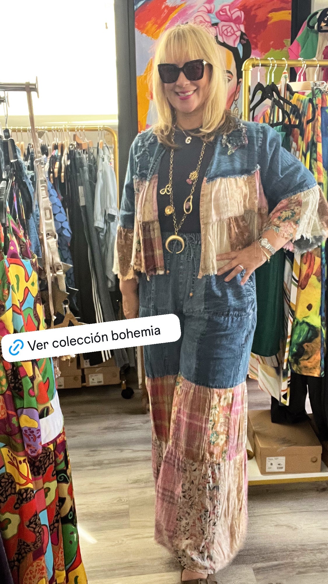 Bohemian Bolero Denim Shrug - Restock 💫 - Bella Boutique & Bellasbylola.com