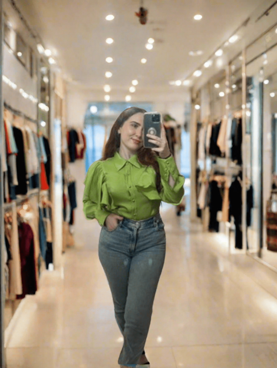 Boho Ruffle Long Sleeve Blouse π Assorted Colors - Bella Boutique & Bellasbylola.com