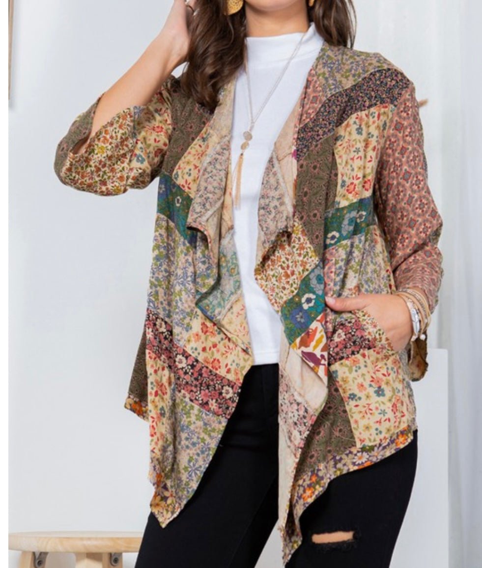 Bohemian Floral Bolero - New 🌟 Small Thru XL - Bella Boutique & Bellasbylola.com