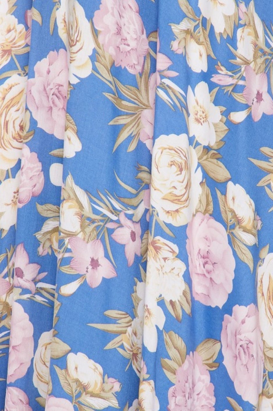 Bohemian Maxi Dress: Elegant Rayon Floral Gown - Bella Boutique & Bellasbylola.com