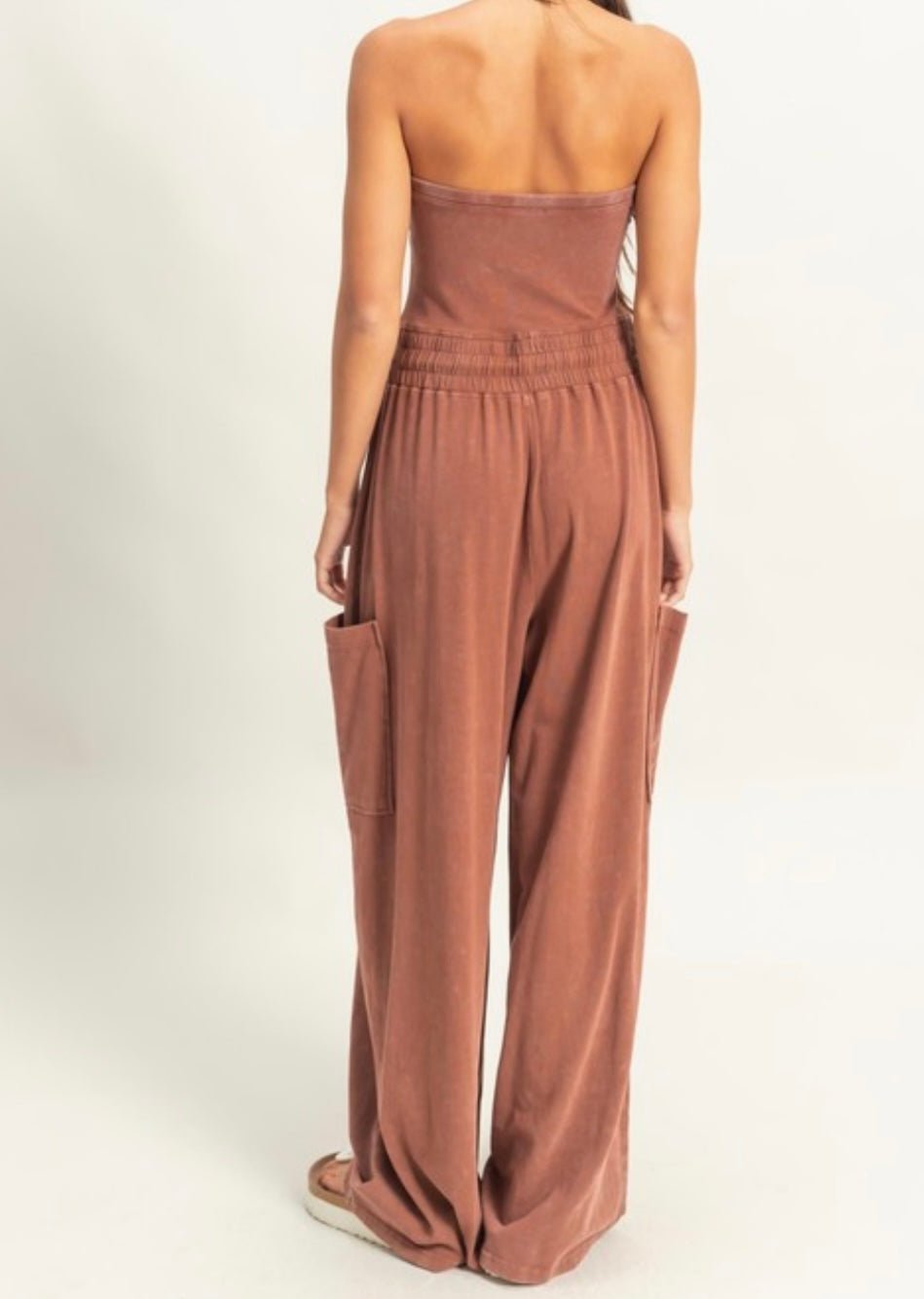 Breezy Tube Top Jumpsuit: Effortless Style for Sunny Days & Cool Nights - Bella Boutique & Bellasbylola.com