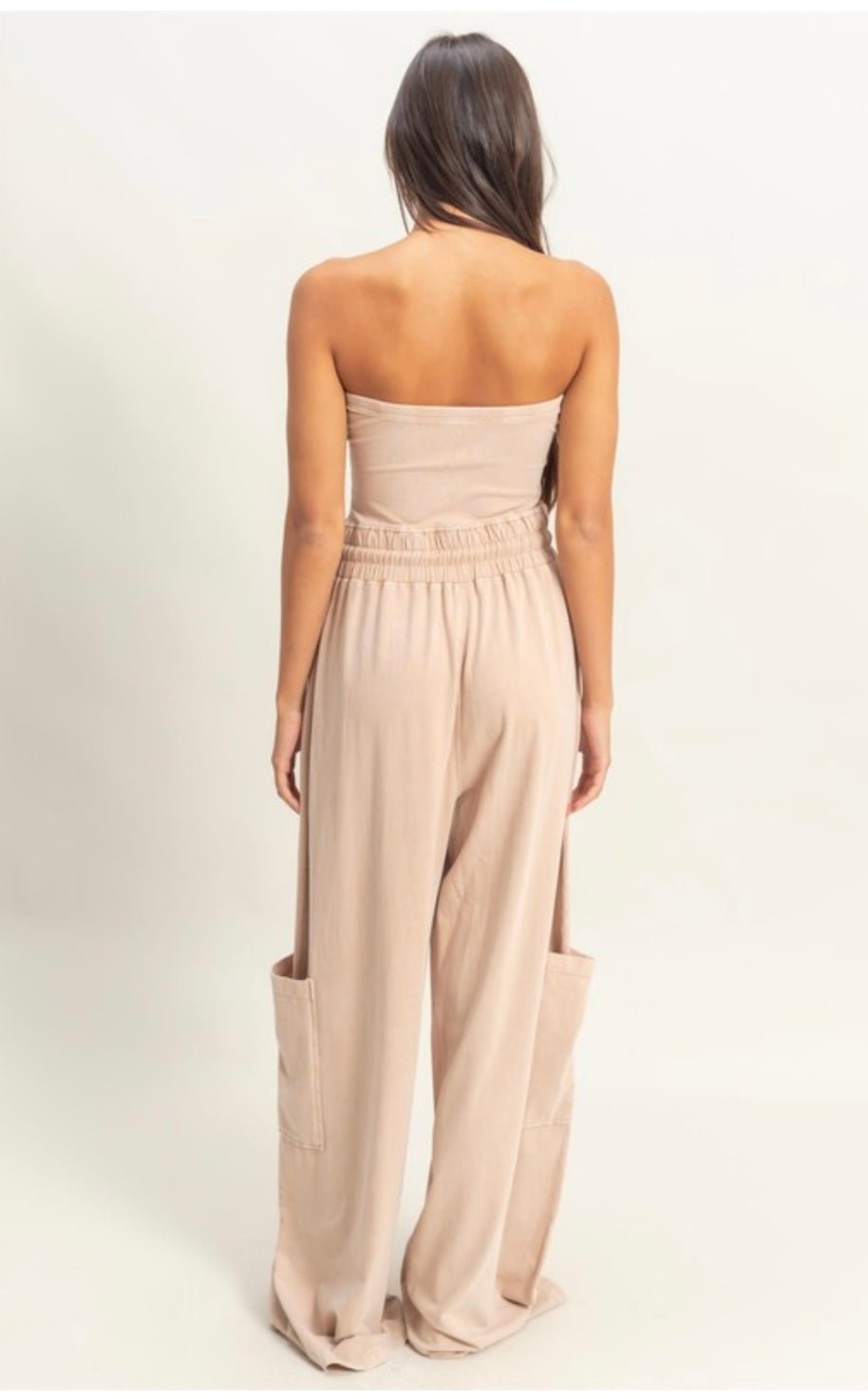 Breezy Tube Top Jumpsuit: Effortless Style for Sunny Days & Cool Nights - Bella Boutique & Bellasbylola.com