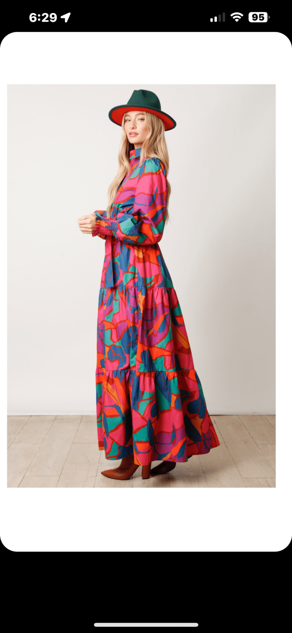 Colorful Button Down Maxi Shirt Dress - Bella Boutique & Bellasbylola.com