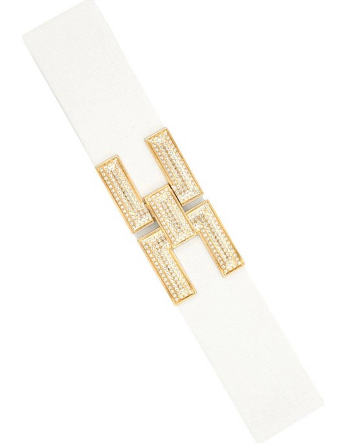 Exquisite Elastic Rhinestone Belt - Bella Boutique & Bellasbylola.com