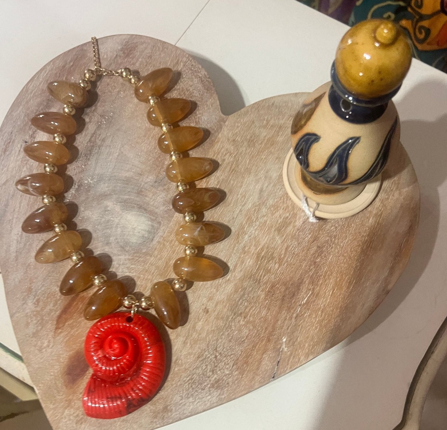 Collar de Concha - Shell Necklace - BELLA BOUTIQUE & BELLASBYLOLA.COM π΅π·