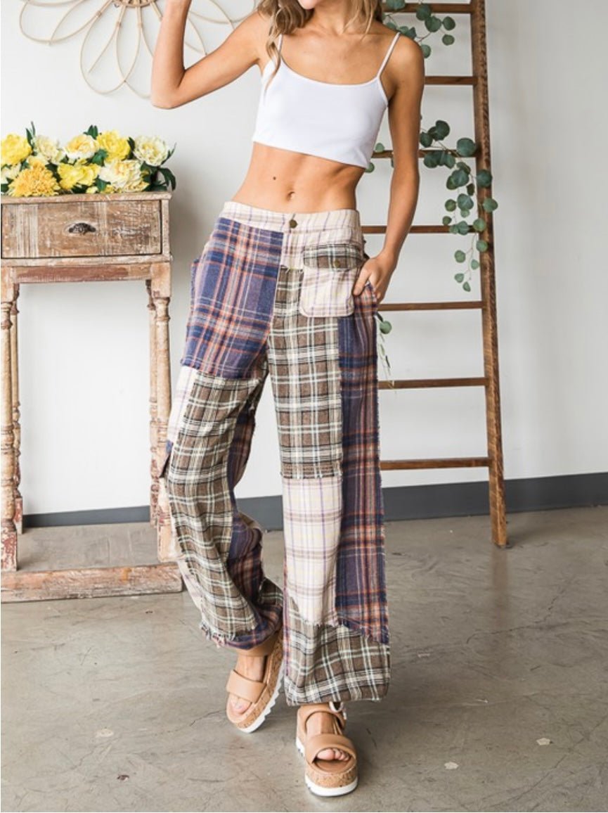 Colors Patch Pants (2 colors) - Premium Clothing π« - Bella Boutique & Bellasbylola.com