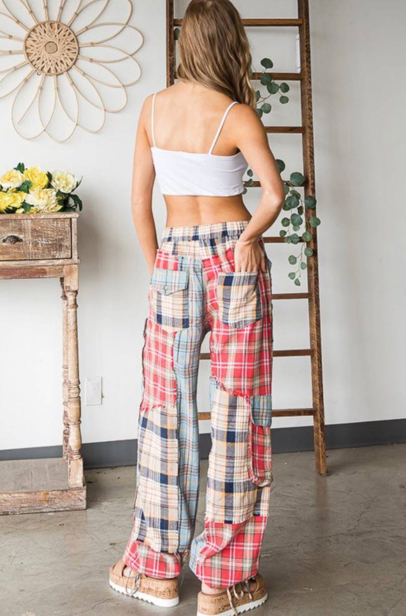 Colors Patch Pants (2 colors) - Premium Clothing π« - Bella Boutique & Bellasbylola.com