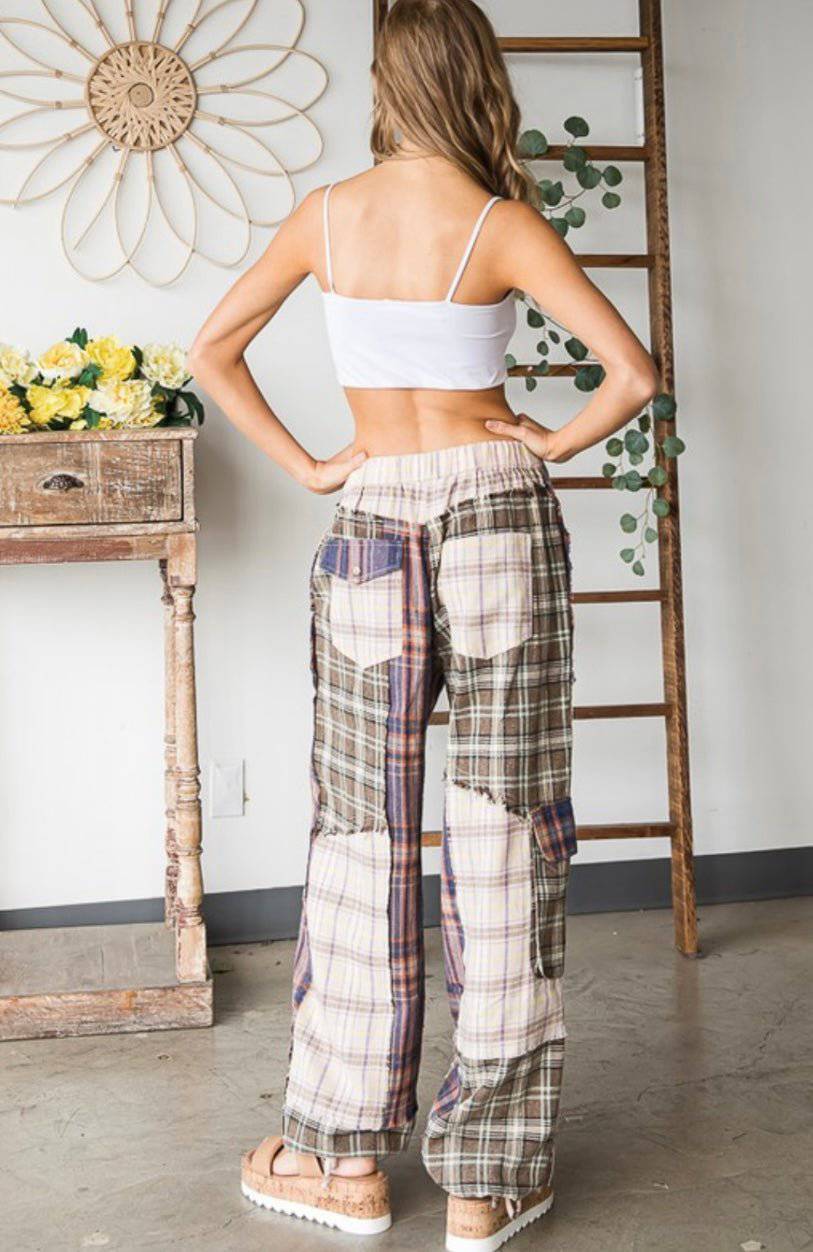 Colors Patch Pants (2 colors) - Premium Clothing π« - Bella Boutique & Bellasbylola.com