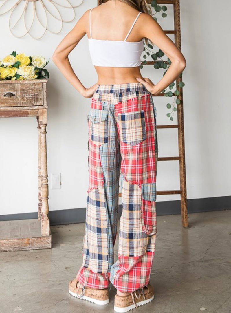 Colors Patch Pants (2 colors) - Premium Clothing π« - Bella Boutique & Bellasbylola.com