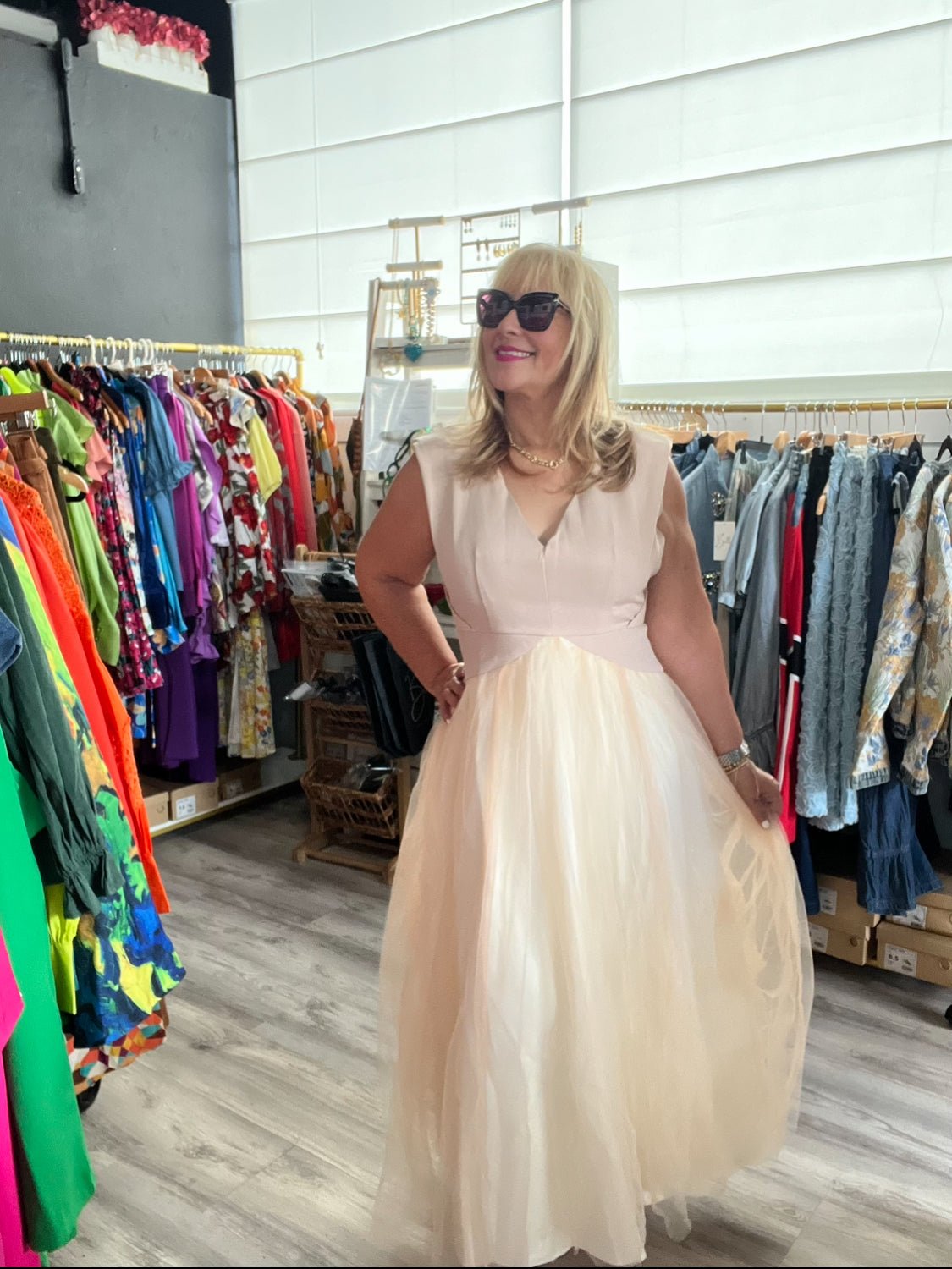 Tulle Maxi Dress for Effortless Elegance ✨ - Bella Boutique & Bellasbylola.com