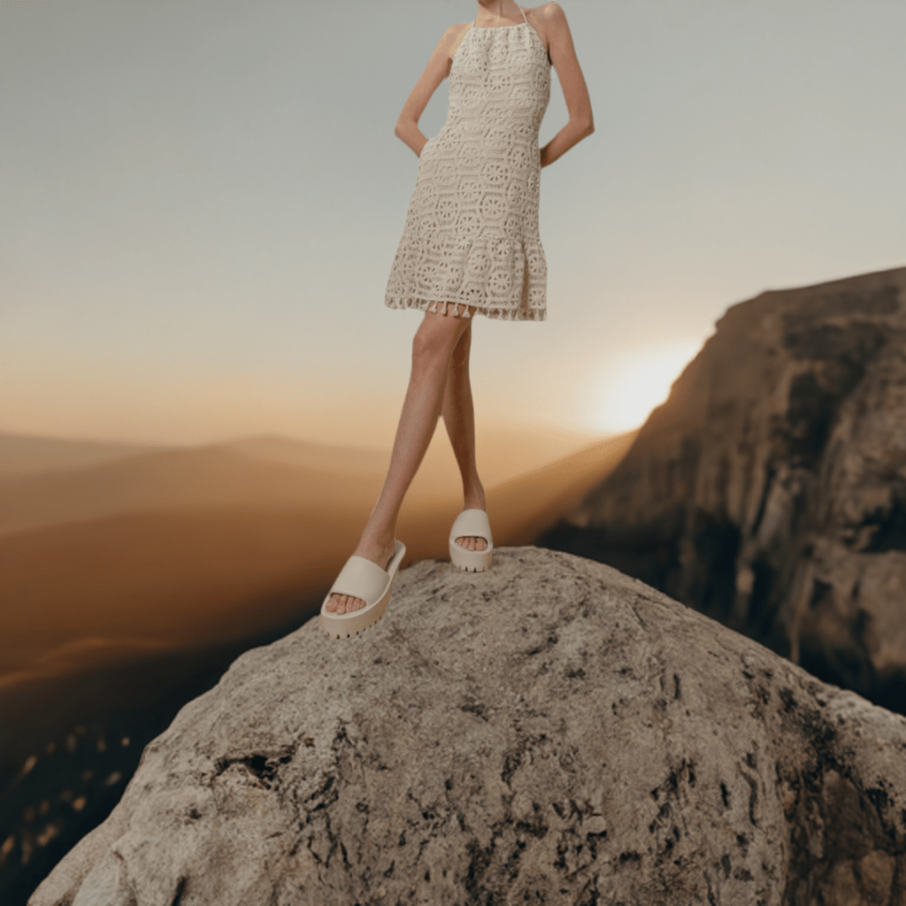 Crochet Lace Fringed Top with Matching Shorts - Bella Boutique Exclusive - Bella Boutique & Bellasbylola.com