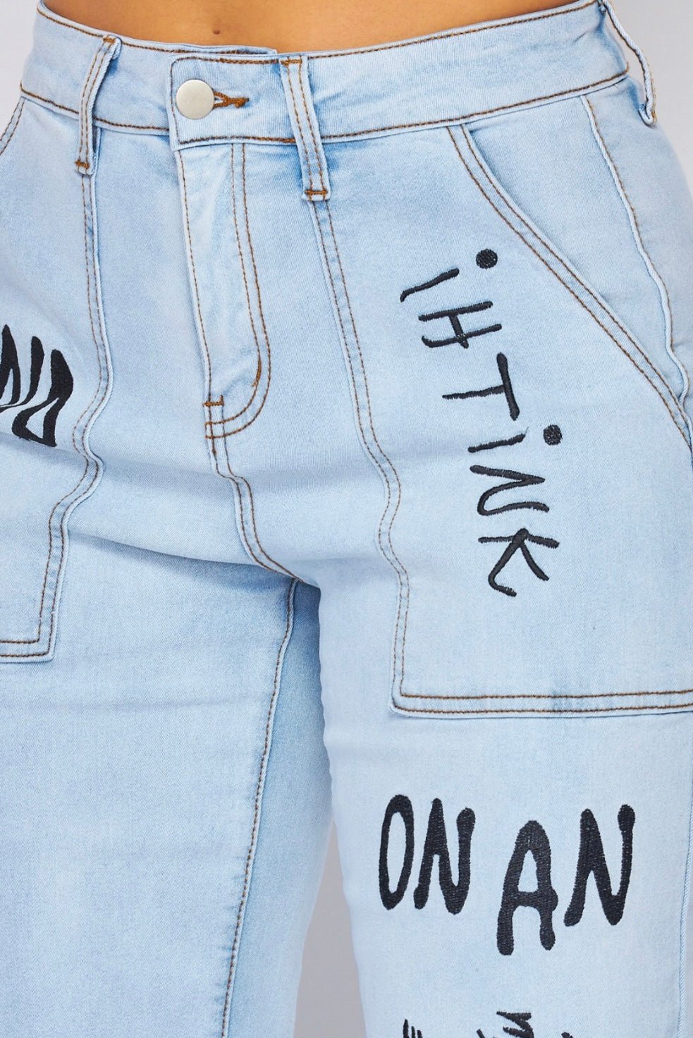 Denim Jogger - Bella Boutique & Bellasbylola.com