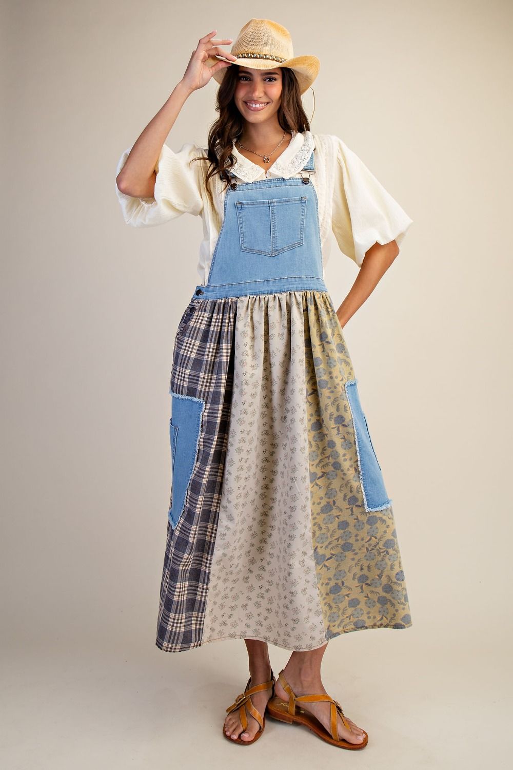 Denim Wash Skirtalls for Women - Bella Boutique & Bellasbylola.com