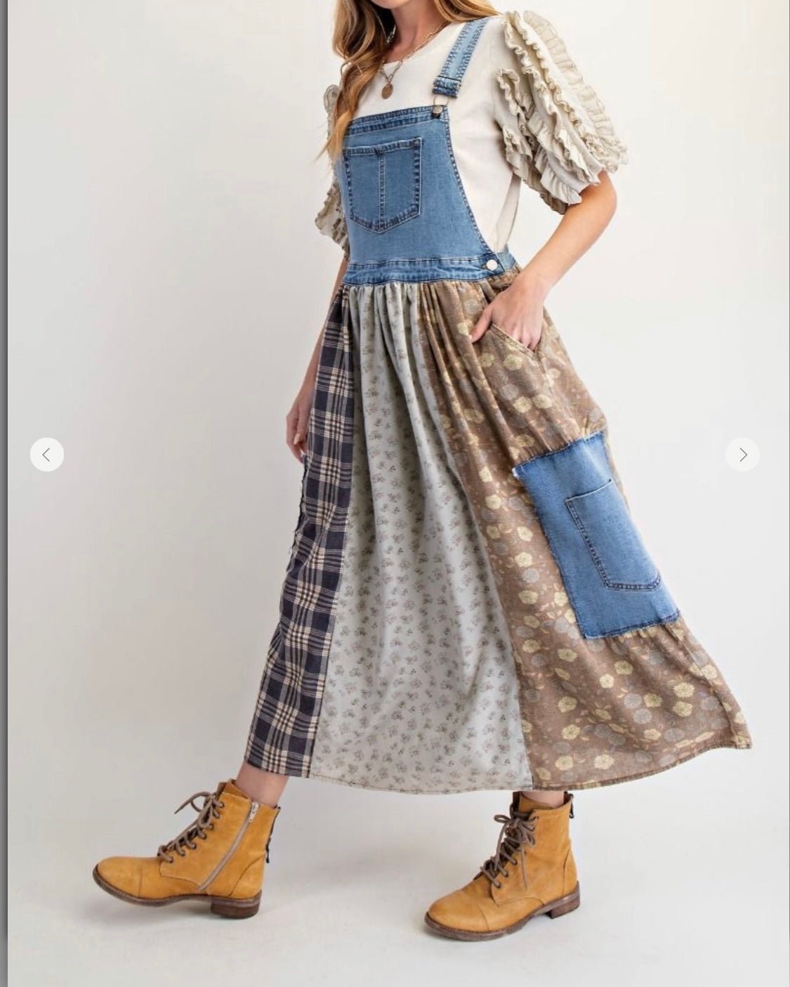 Denim Wash Skirtalls for Women - Bella Boutique & Bellasbylola.com