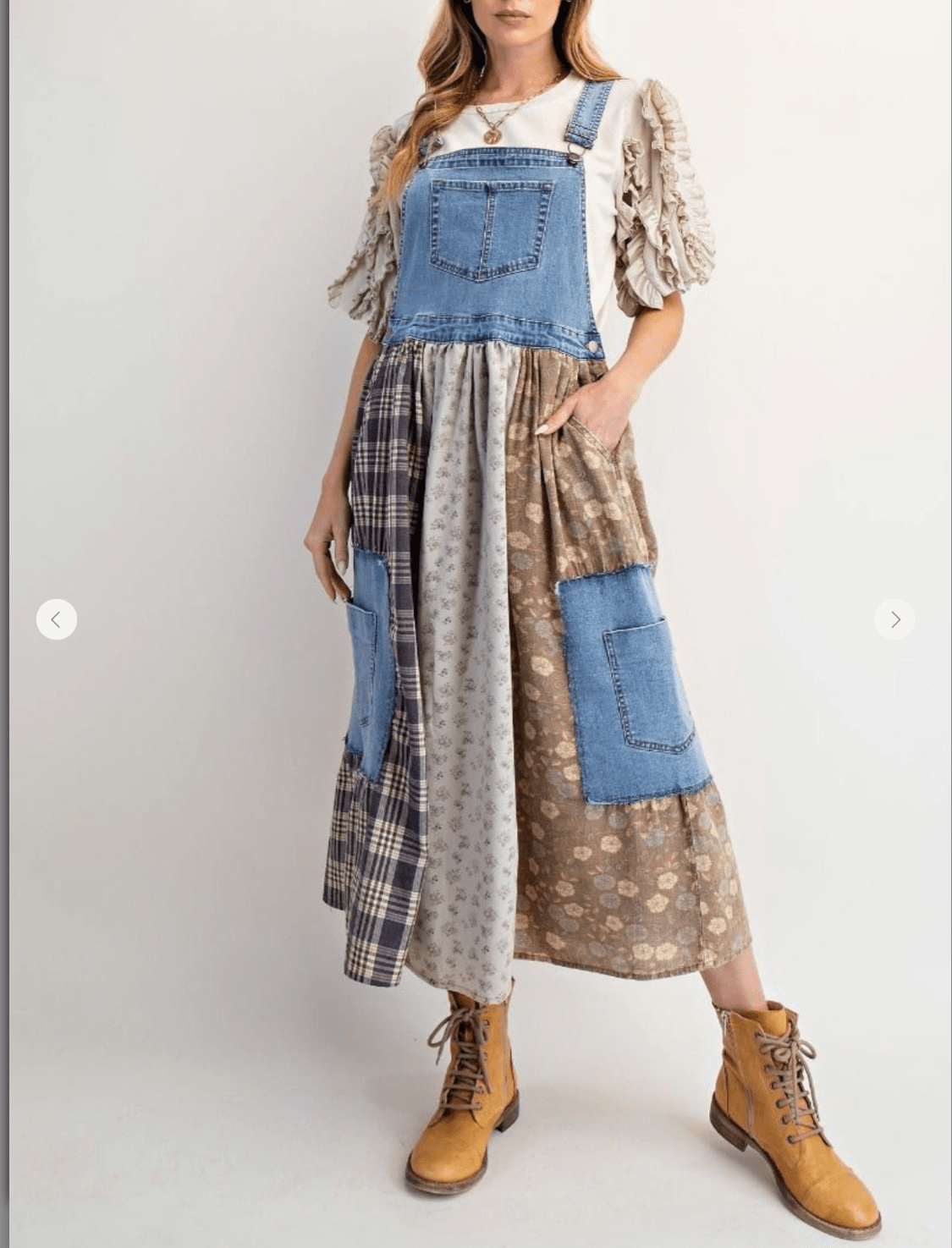 Denim Wash Skirtalls for Women - Bella Boutique & Bellasbylola.com