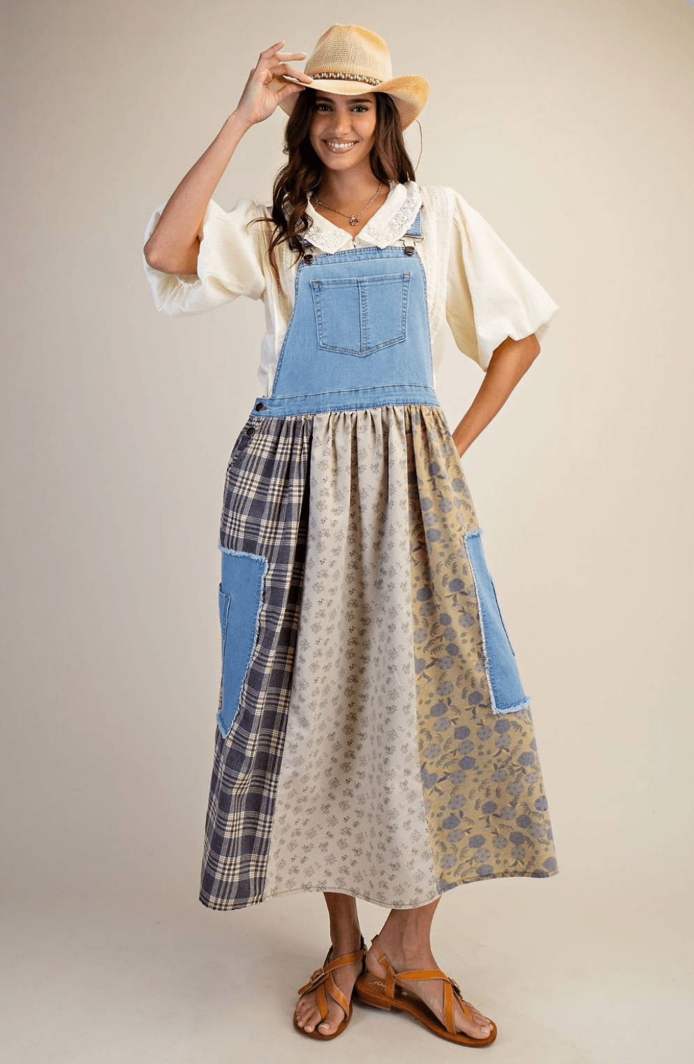 Denim Wash Skirtalls for Women - Bella Boutique & Bellasbylola.com