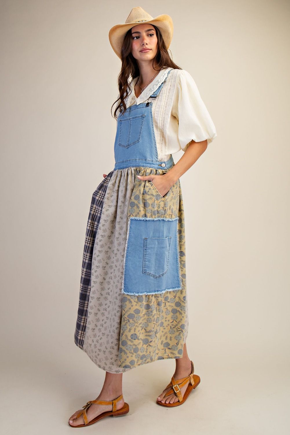 Denim Wash Skirtalls for Women - Bella Boutique & Bellasbylola.com