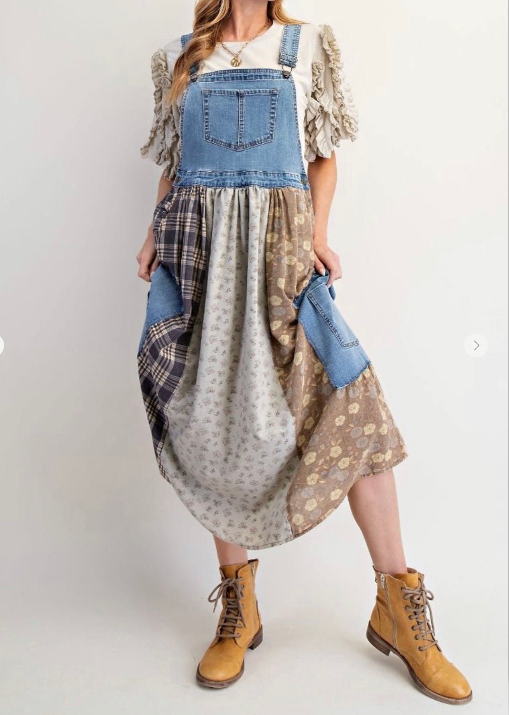 Denim Wash Skirtalls for Women - Bella Boutique & Bellasbylola.com