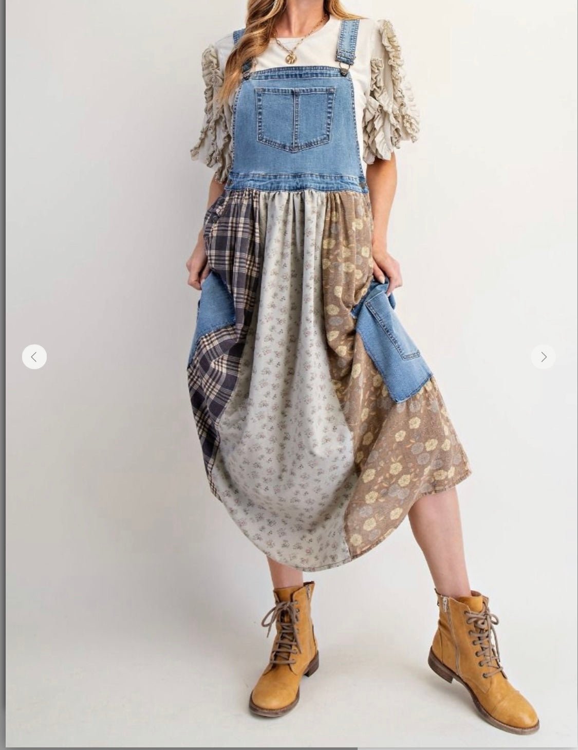 Denim Wash Skirtalls for Women - Bella Boutique & Bellasbylola.com