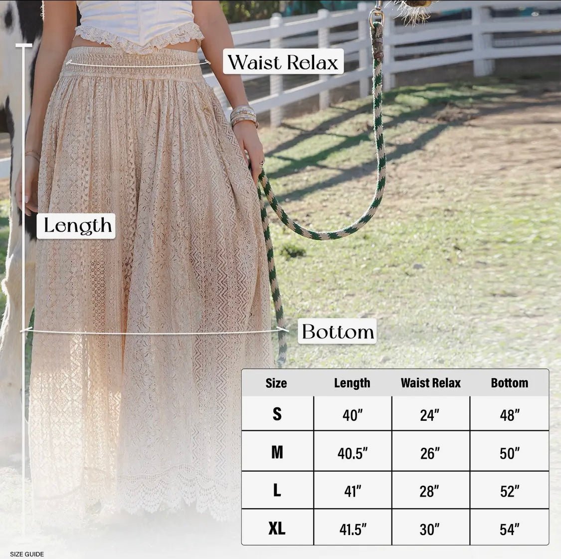 Desert Dream Boho Dream Flow Lace Wide Leg Trousers - True to size - Bella & Bellasbylola.com
