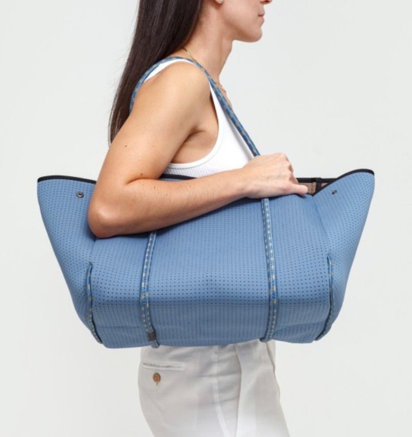 EVERYDAY TOTE BAG STORMY BLUE - PRE ORDER - Bella & Bellasbylola.com