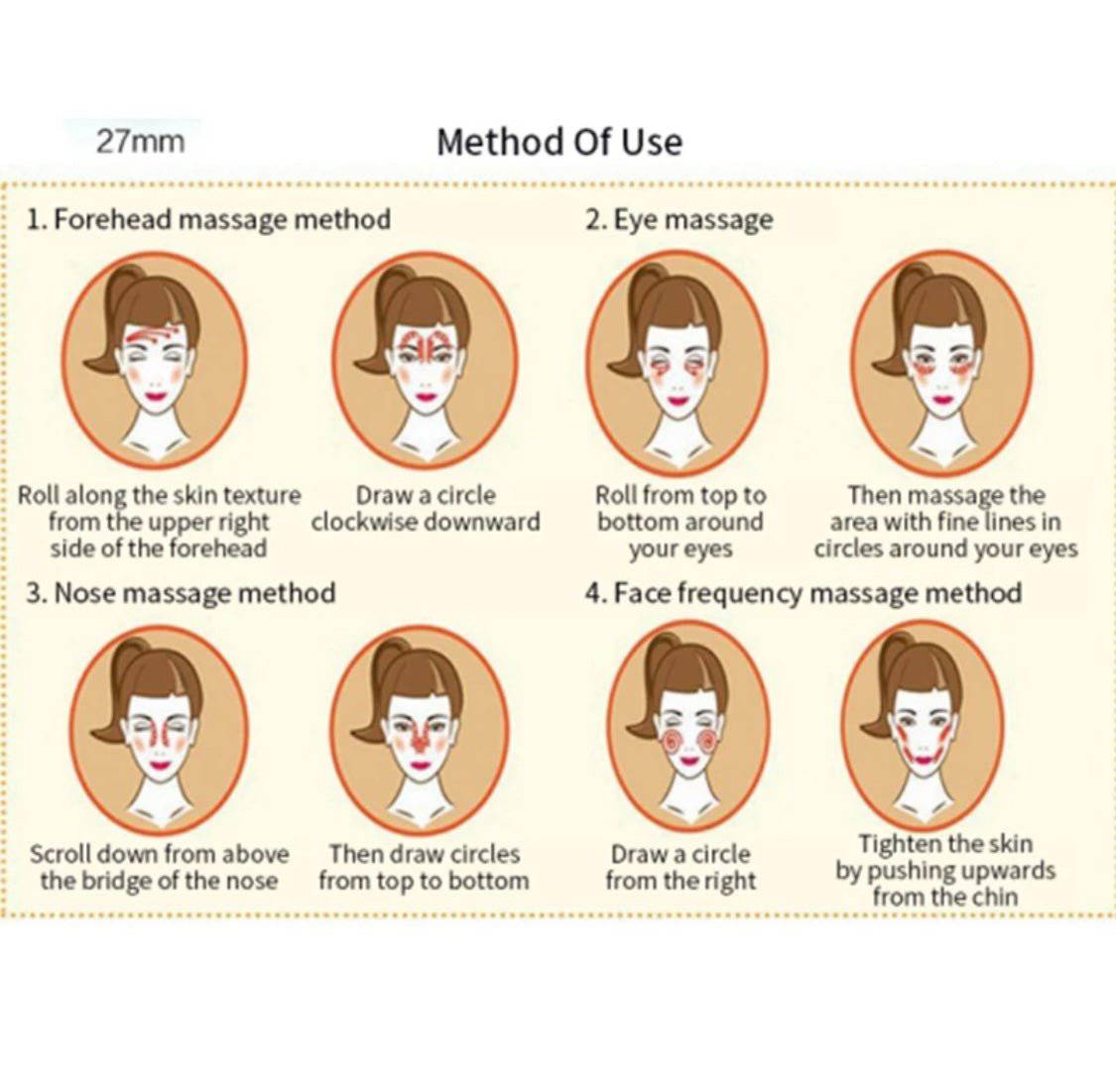 Volcanic Stone Face Oil Roller - Shine-Free Skin - Bella Boutique & Bellasbylola.com