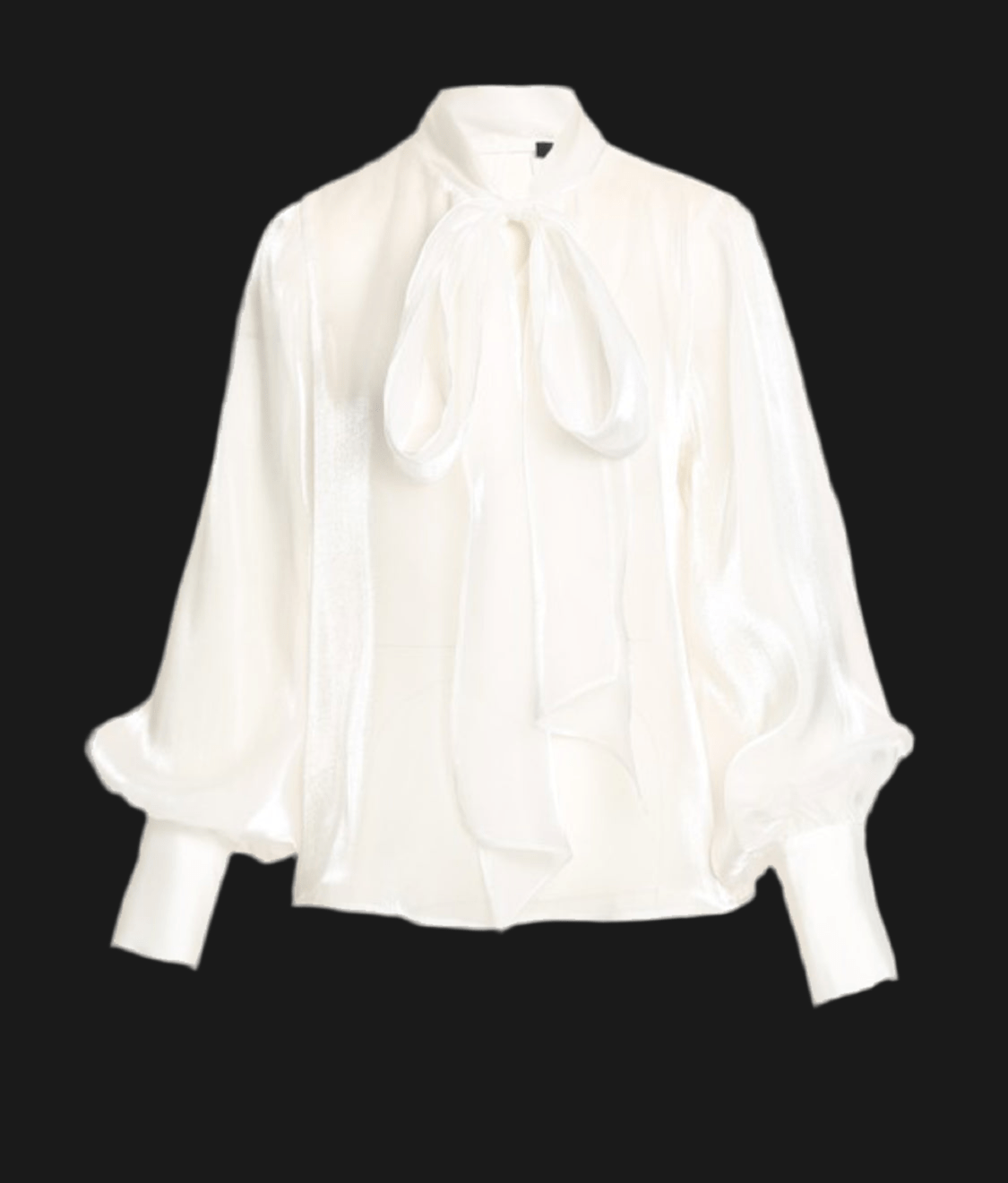 Fine Organza Boho Chic Bowtie Blouse /Premium Clothing💫 - Bella Boutique & Bellasbylola.com