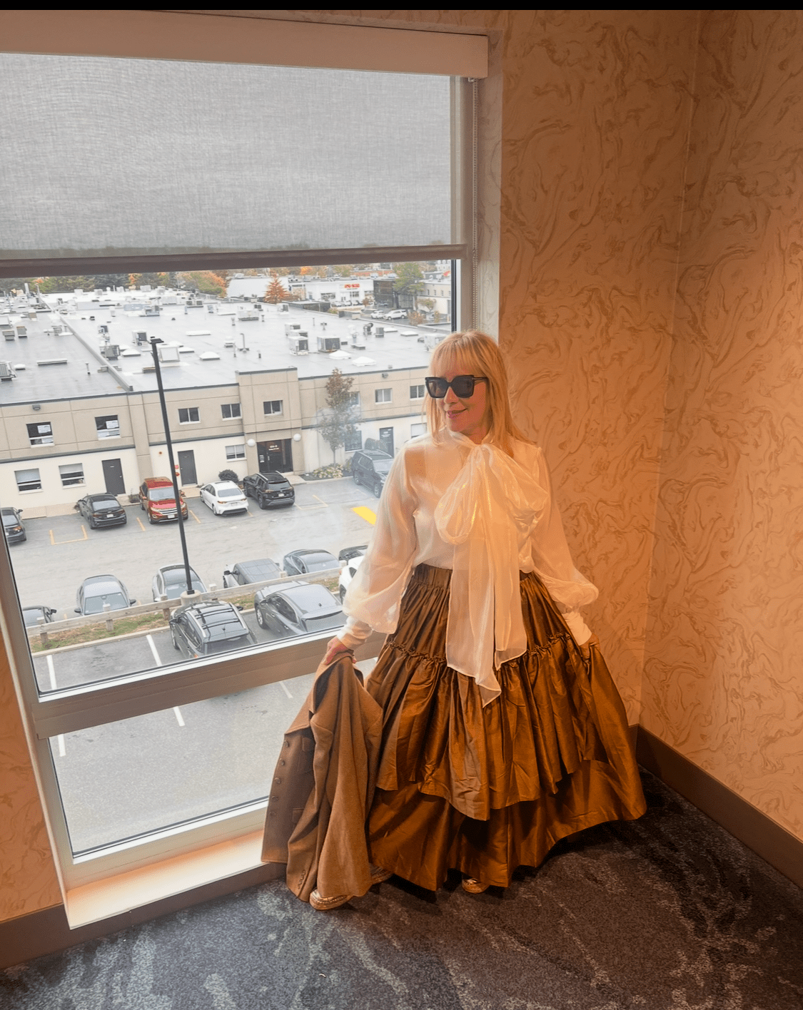 Fine Organza Boho Chic Bowtie Blouse /Premium Clothing💫 - True to size - Bella Boutique & Bellasbylola.com