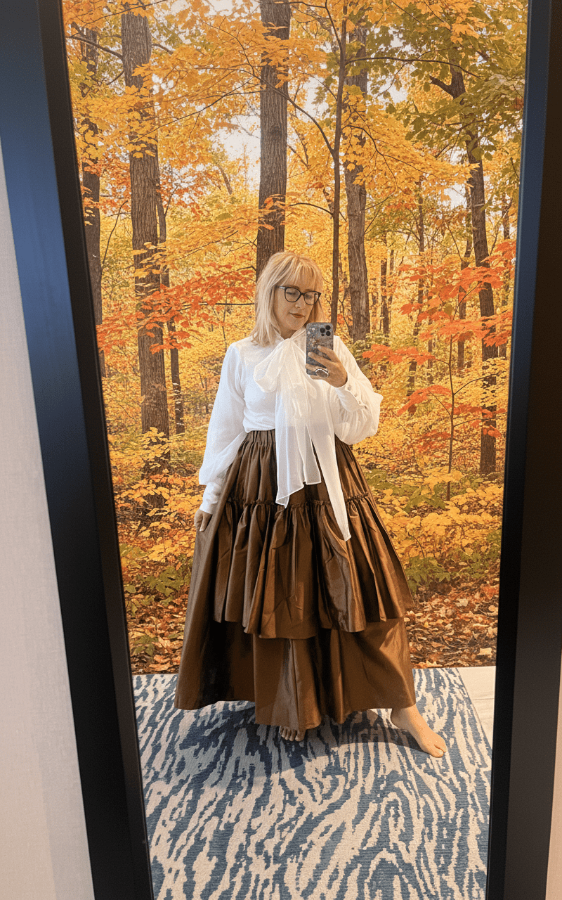 Fine Organza Boho Chic Bowtie Blouse /Premium Clothing💫 - True to size - Bella Boutique & Bellasbylola.com