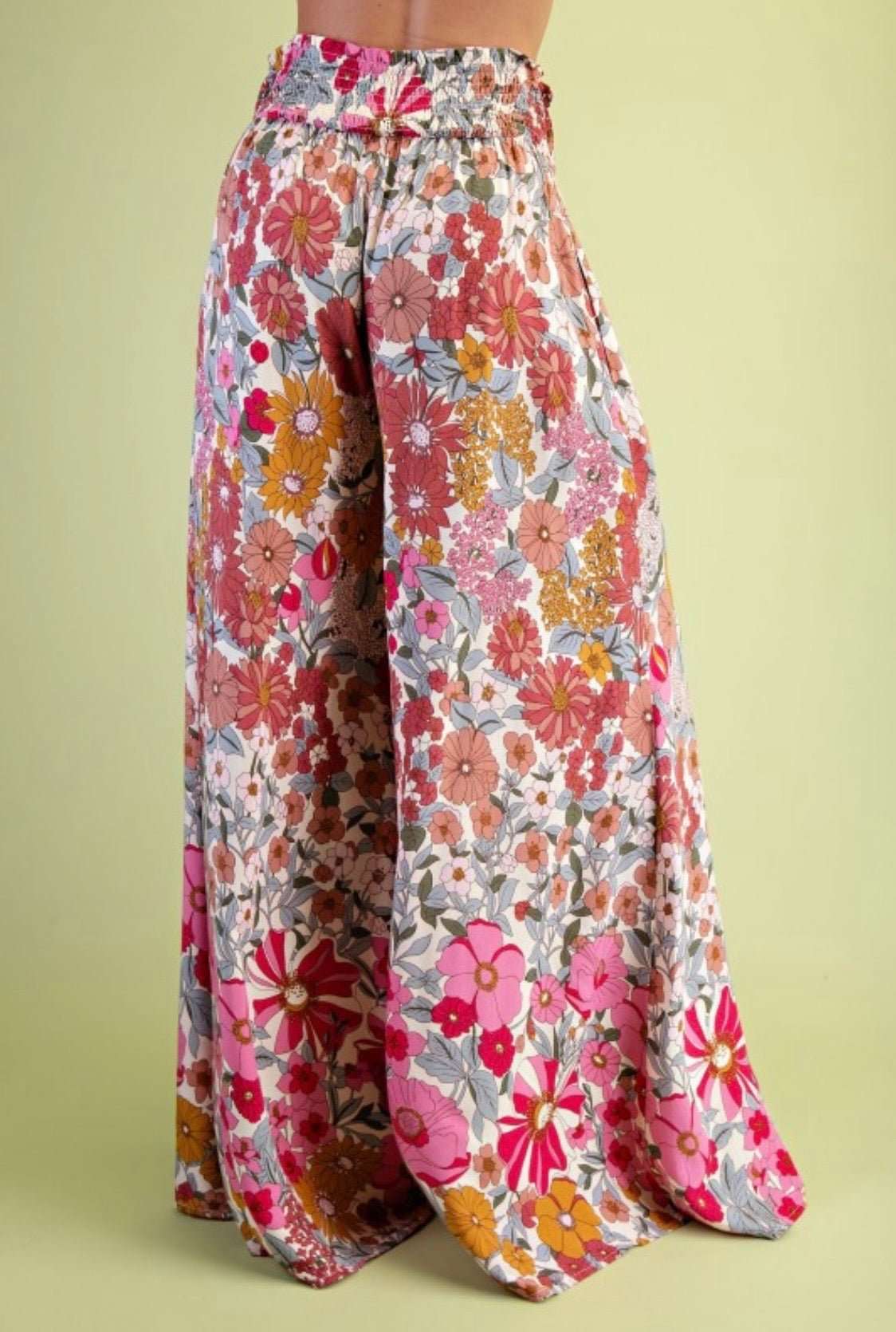 Floral Palazzo - Sparkling New Arrival! - Bella Boutique & Bellasbylola.com