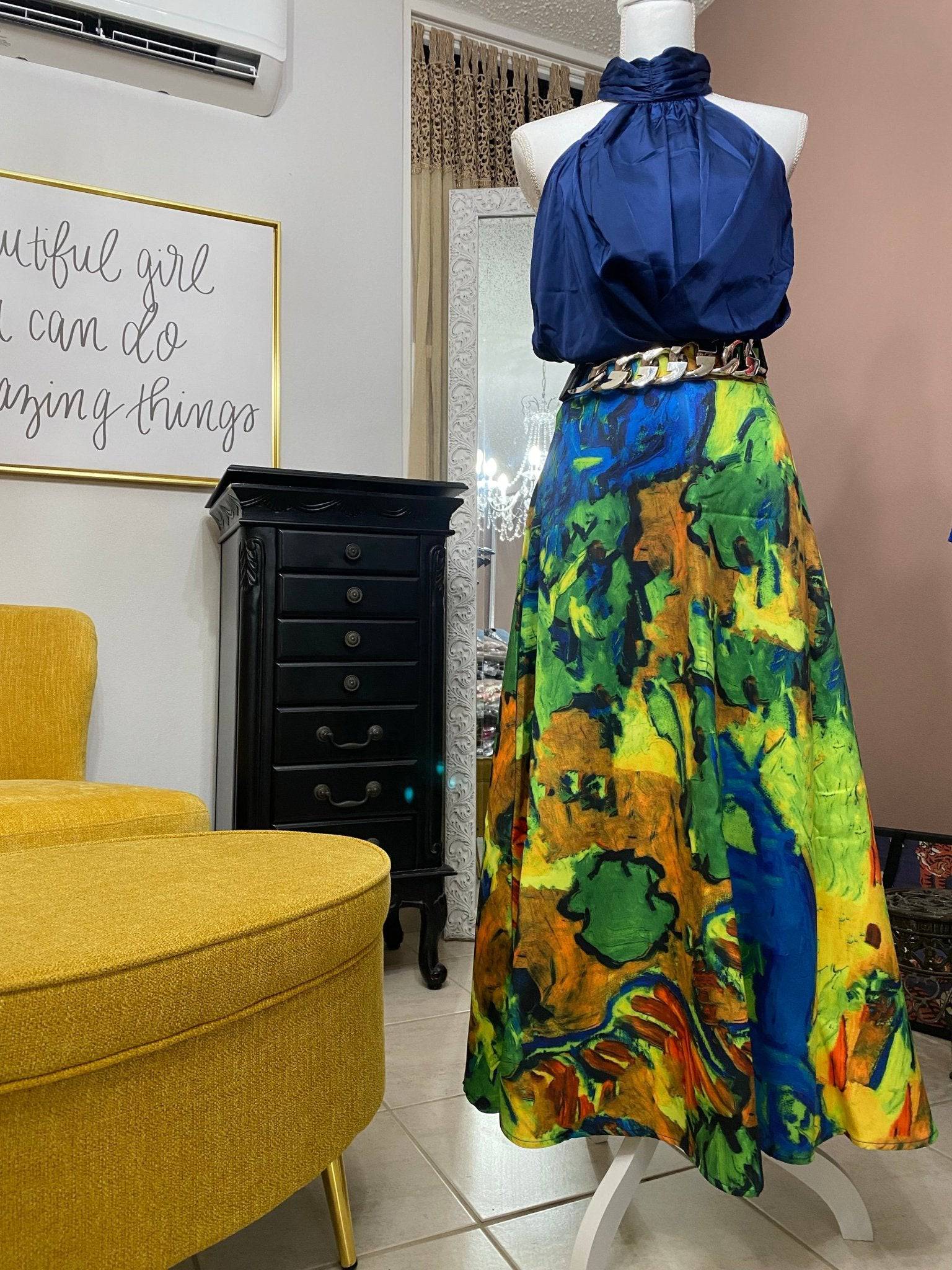 Full of Colors Skirt - Premium Clothing - Bella Boutique & Bellasbylola.com