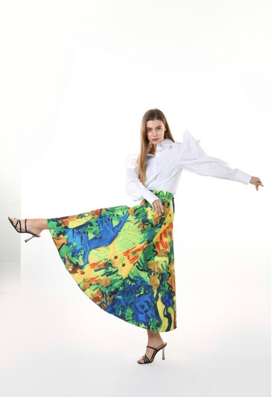 Full of Colors Skirt - Premium Clothing - Bella Boutique & Bellasbylola.com